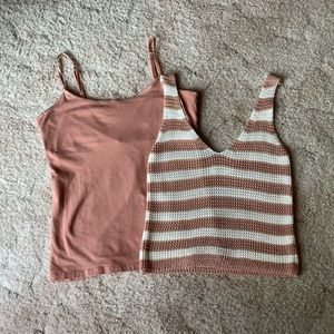 ☀️Impressions knitted tank top and SO cami